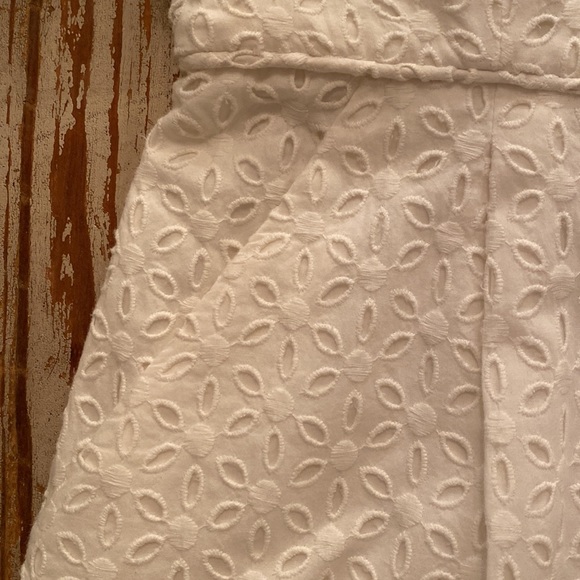 J crew- Eyelet Strapless Dress - Picture 5 of 9